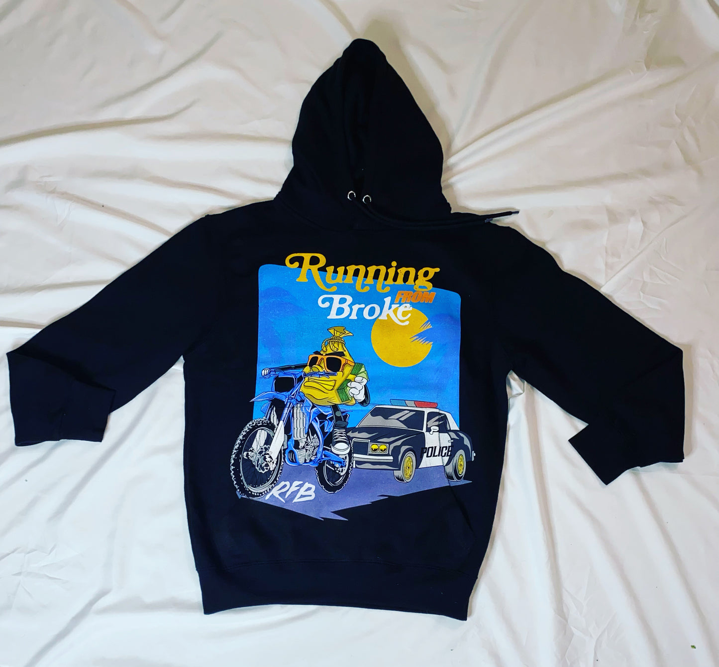 Running From Broke Hoodie